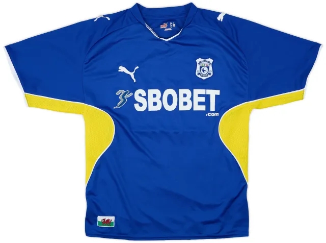 Puma 2009-10 Cardiff Home Shirt - 9/10 - (S)