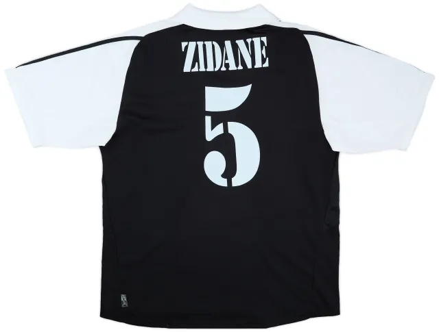adidas 2001 Real Madrid Away Shirt Zidane #5 - 7/10 - (XL)
