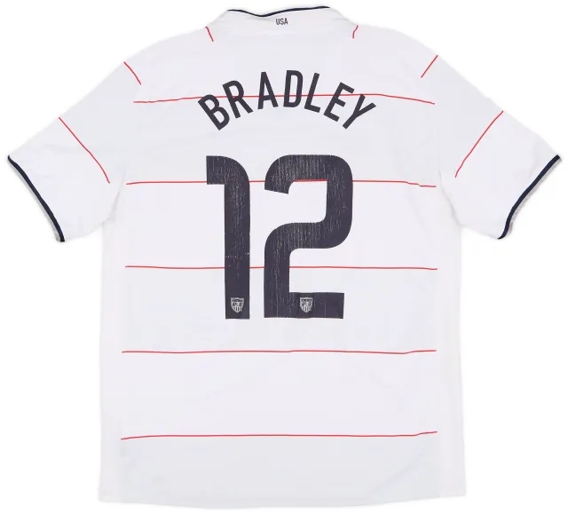 Lotto 2008-09 USA Home Shirt Bradley #12 - 6/10 - (L)