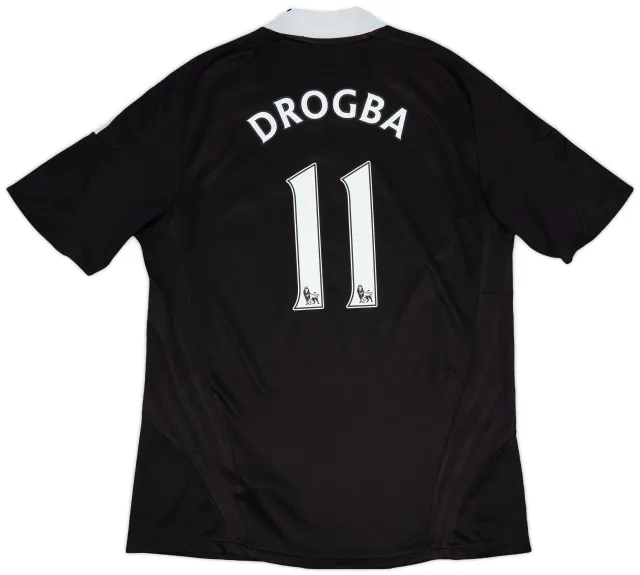adidas 2008-09 Chelsea Away Shirt Drogba #11 - 5/10 - (XL)
