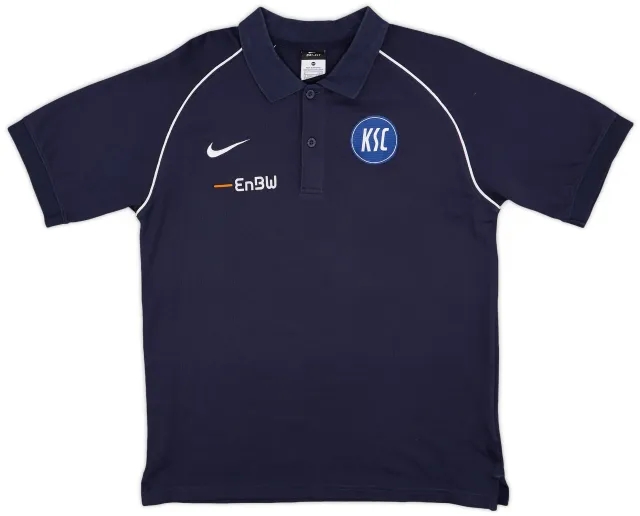 2010-11 Karlsruher Nike Polo Shirt - 9/10 - (M)