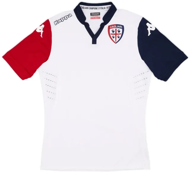 Kappa 2015-16 Cagliari Kombat Away Shirt - 9/10 - (XXL)