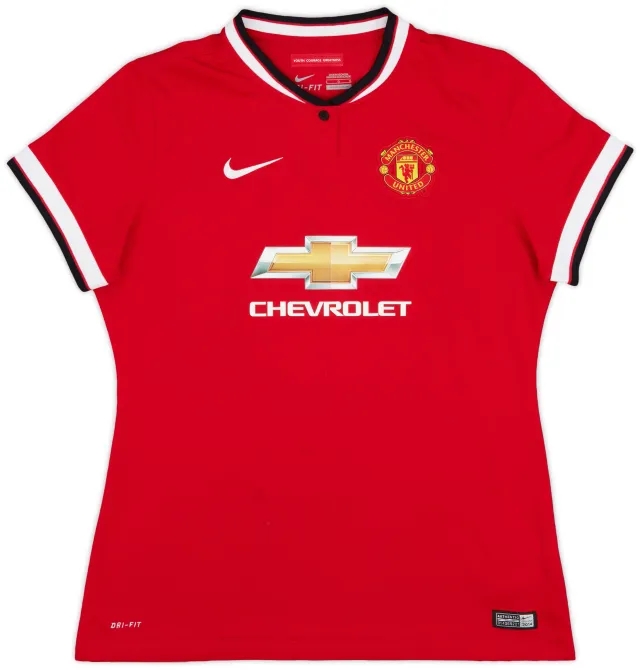 Nike 2014-15 Manchester United Home Shirt - 9/10 - (Women's L)