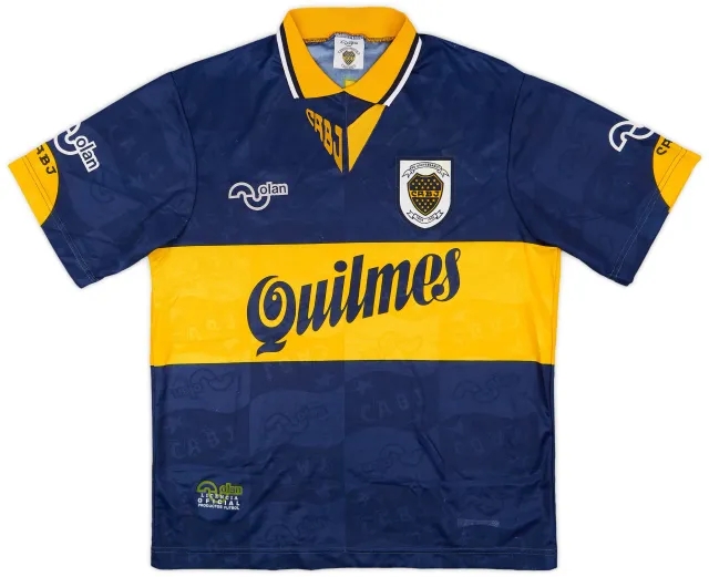 1995-97 Boca Juniors Home Shirt - 8/10 - (S)