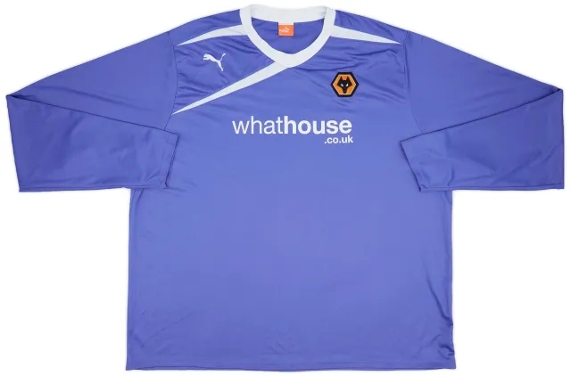 Puma 2013-14 Wolves Away L/S Shirt - 8/10 - (6XL)
