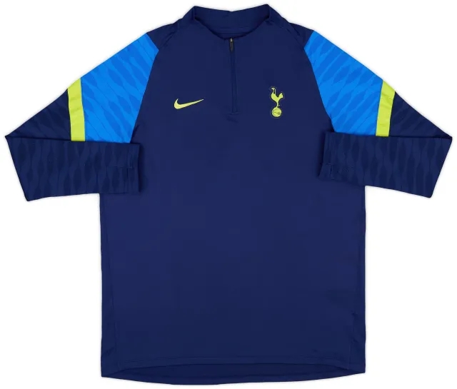 2021-22 Tottenham Nike 1/4 Zip Training Top - 8/10 - (XL)