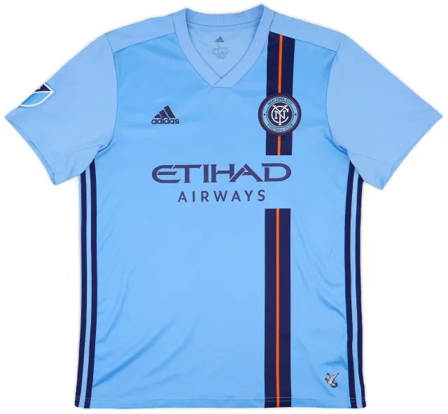 adidas 2019-20 New York City FC Home Shirt - 6/10 - (L)