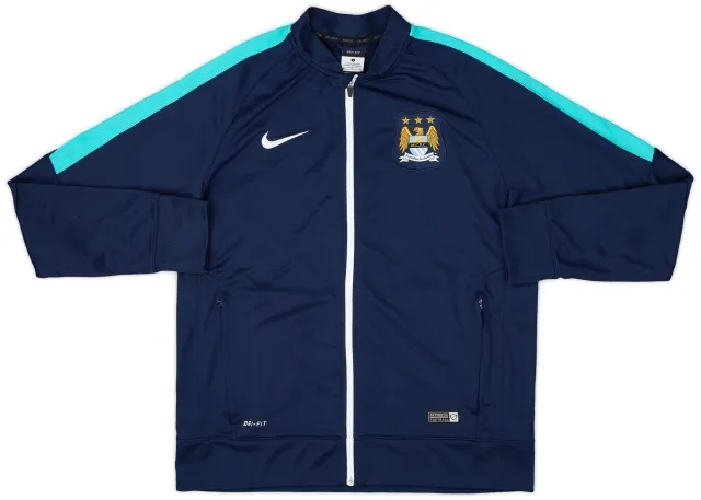 2015-16 Manchester City Nike Track Jacket - 8/10 - (L)