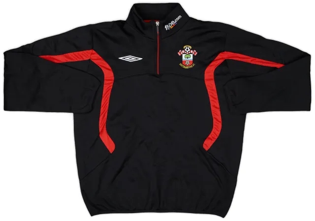 2010-11 Southampton Umbro 1/4 Zip Training Top - 8/10 - (L)