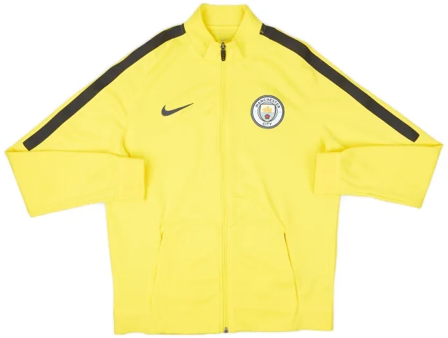 2017-18 Manchester City Nike Track Jacket - 7/10 - (M)