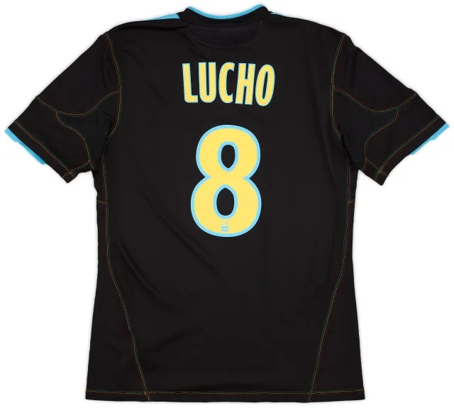 adidas 2010-11 Olympique Marseille Third Shirt Lucho #8 - 5/10 - (S)