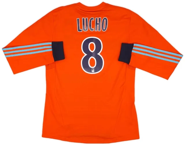 adidas 2011-12 Olympique Marseille Player Issue Formotion Third L/S Shirt Lucho #8 (L)