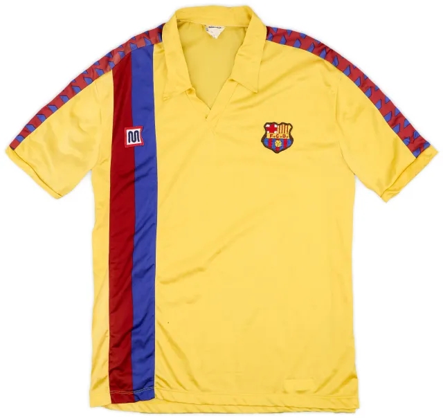 Meyba 1984-89 Barcelona Away Shirt - 8/10 - (XL)