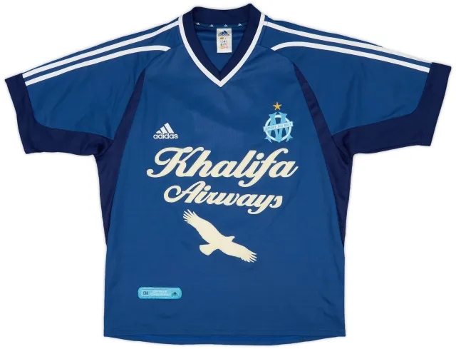 adidas 2002-03 Olympique Marseille Third Shirt - 6/10 - (M)