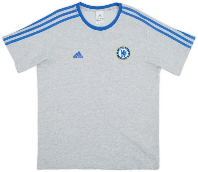 2011-12 Chelsea adidas Cotton Tee - 8/10 - (S)