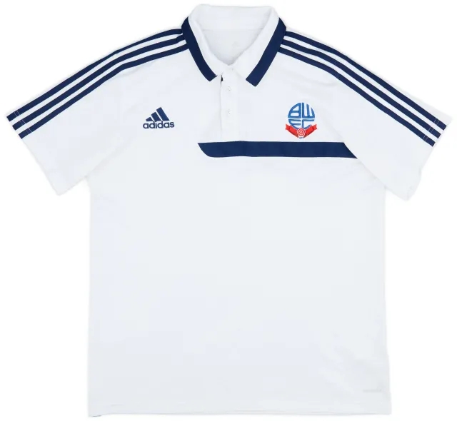 2013-14 Bolton adidas Polo Shirt - 9/10 - (L)