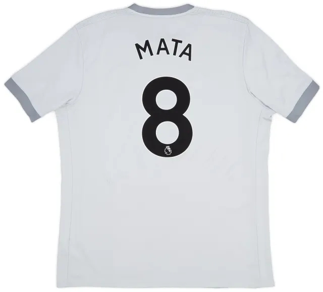 adidas 2017-18 Manchester United Third Shirt Mata #8 - 5/10 - (XL)