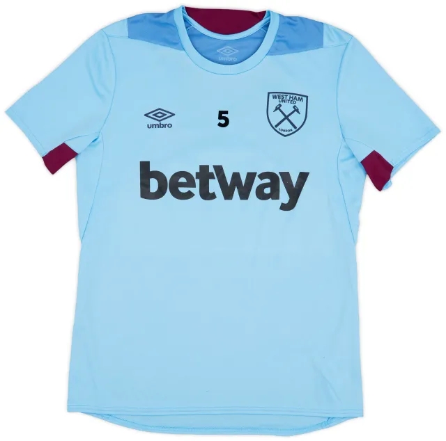 2019-20 West Ham Player Issue Umbro Training Shirt #5 - 9/10 - (M)