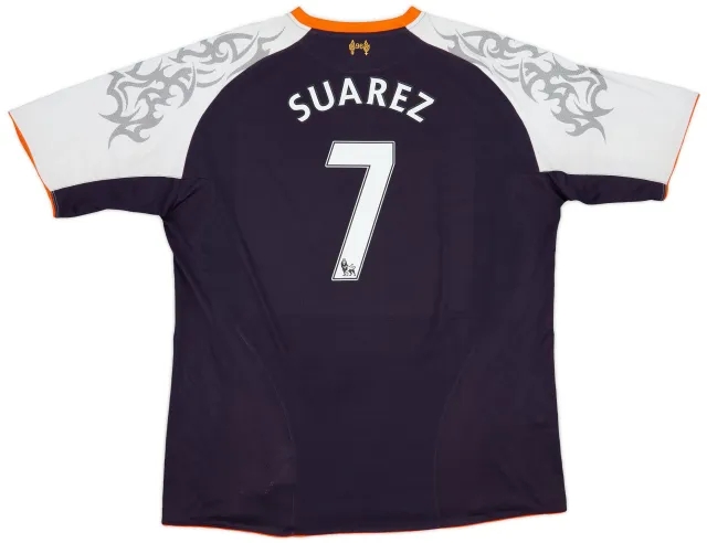 2012-13 Liverpool Third Shirt Suarez #7 - 5/10 - (3XL)