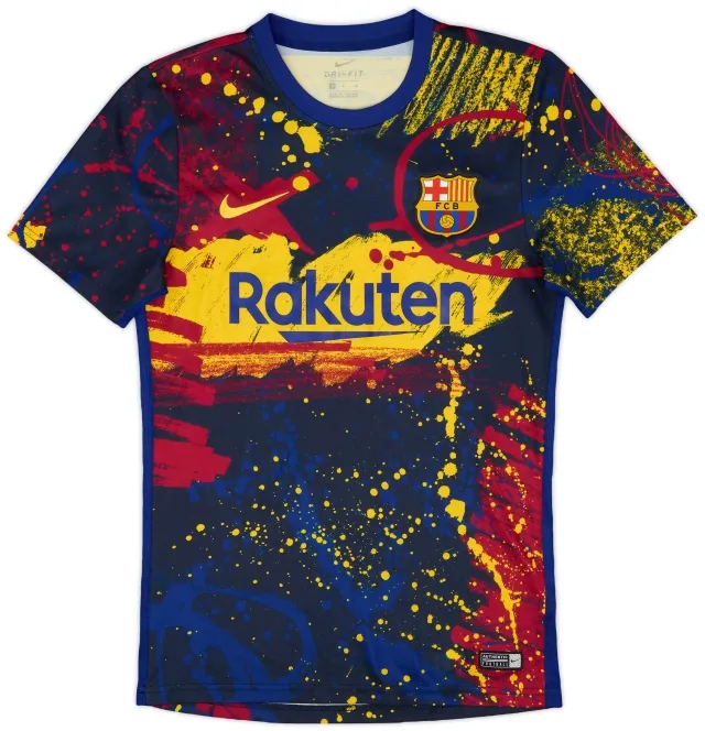 2020-21 Barcelona Nike Training Shirt - 8/10 - (S)