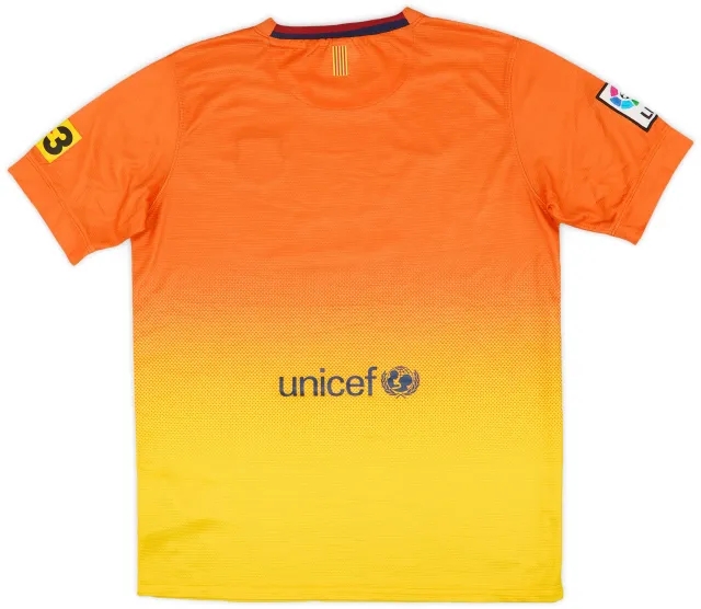 Nike 2012-13 Barcelona Away Shirt - 8/10 - (XL.Boys)