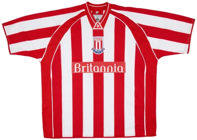 LeCoqSportif 2001-03 Stoke City Home Shirt - 7/10 - (XL)