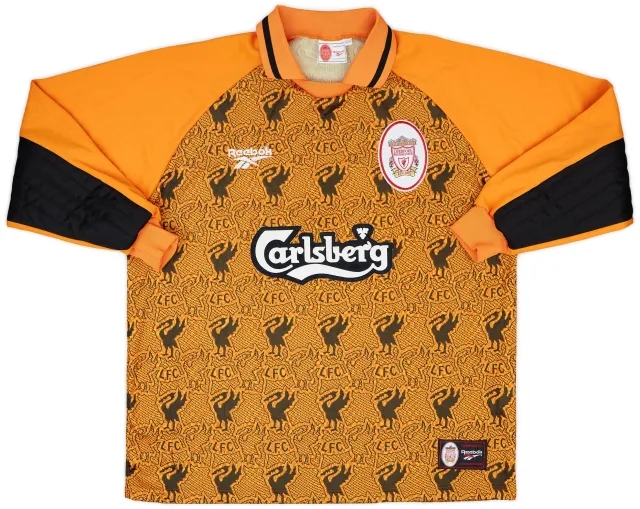Reebok 1996-97 Liverpool GK Shirt - 9/10 - (L)