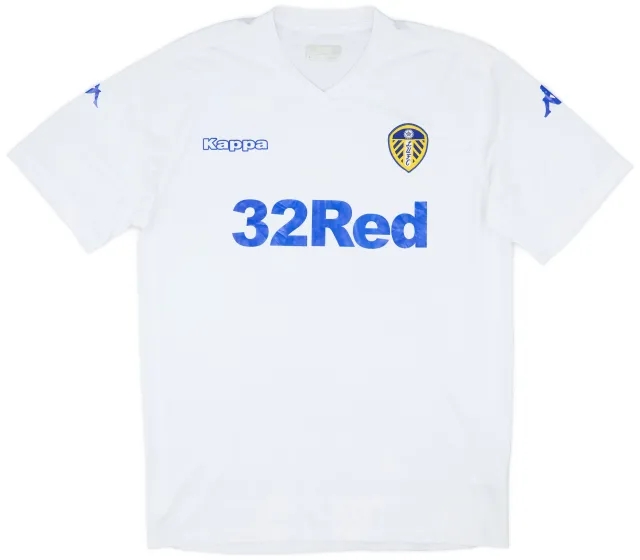 Kappa 2018-19 Leeds United Home Shirt - 6/10 - (XL)