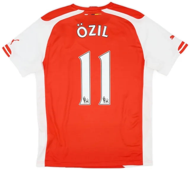 Puma 2014-15 Arsenal Home Shirt Ozil #11 - 8/10 - (S)
