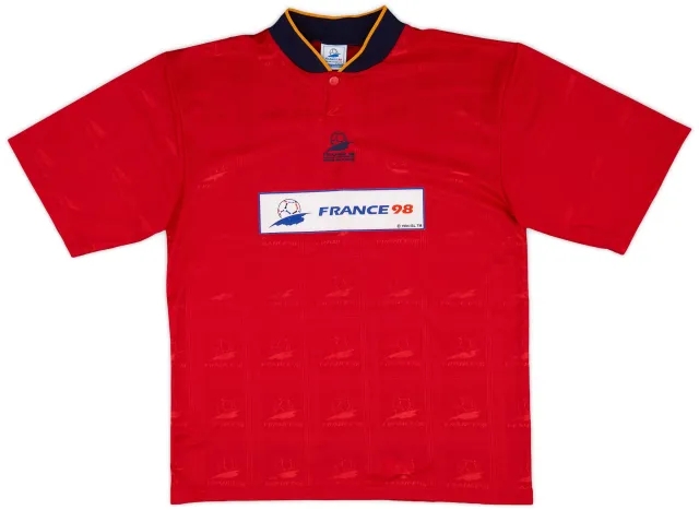 1998 France 98 Coupe De Monde Training Shirt - 10/10 - (L)