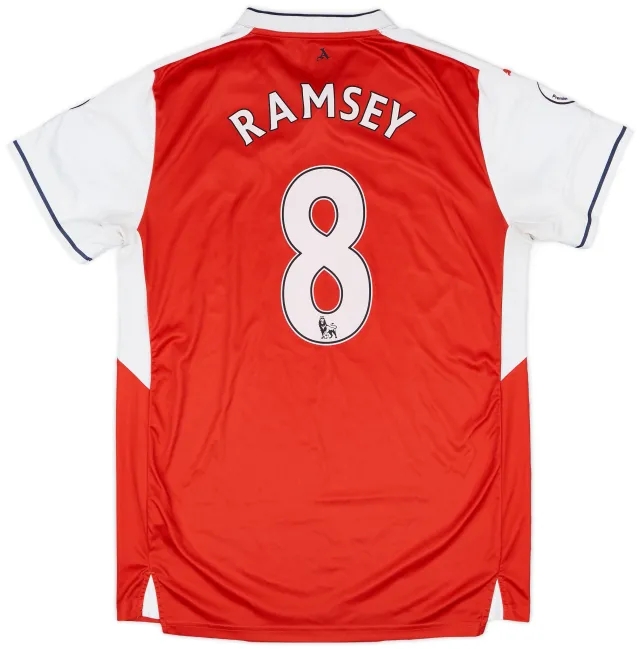 Puma 2016-17 Arsenal Home Shirt Ramsey #8 - 7/10 - (L)