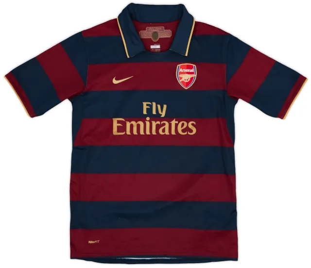 Nike 2007-08 Arsenal Third Shirt - 9/10 - (XL.Boys)