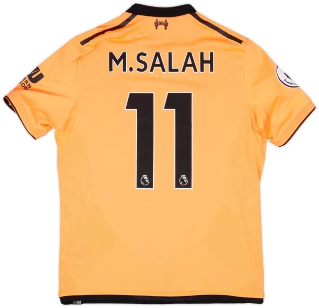 NewBalance 2017-18 Liverpool 125 Years Third Shirt M.Salah #11 - 6/10 - (S)