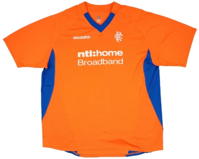 Diadora 2002-03 Rangers Away Shirt - 7/10 - (XXL)