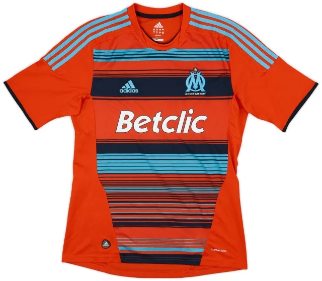 adidas 2011-12 Olympique Marseille Third Shirt Lucho #8 - 9/10 - (M)