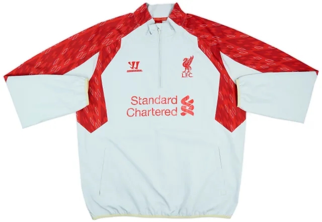 2013-14 Liverpool Warrior 1/4 Zip Drill Top - 5/10 - (XL)