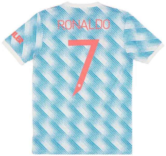 adidas 2021-22 Manchester United Away Shirt Ronaldo #7 - 8/10 - (S)