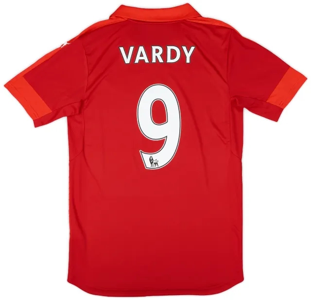Puma 2016-17 Leicester Away Shirt Vardy #9 - 8/10 - (S)