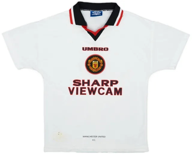 Umbro 1996-97 Manchester United Away Shirt - 7/10 - (Y)