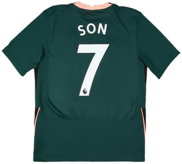 Nike 2020-21 Tottenham Away Shirt Son #7 - 8/10 - (S)