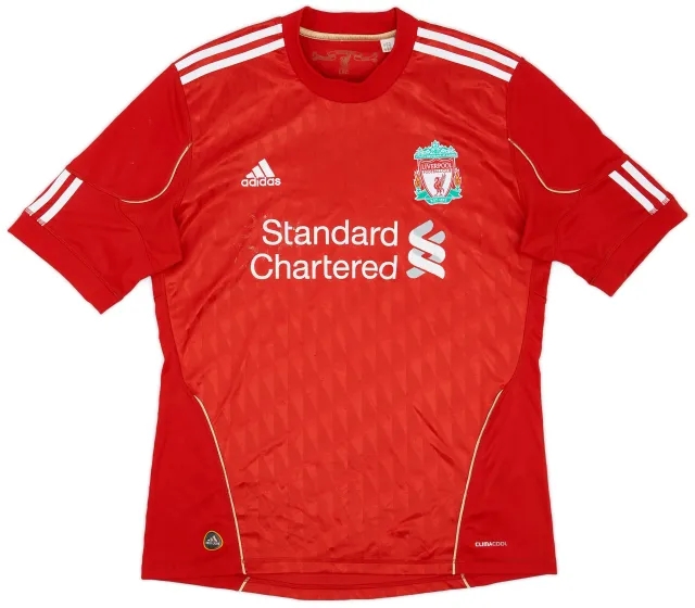 adidas 2010-12 Liverpool Home Shirt - 5/10 - (M)