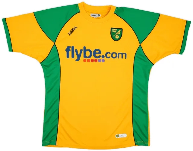 2006-08 Norwich Home Shirt - 8/10 - (L)