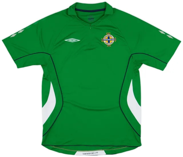 Umbro Northern Ireland Mens SS Home Shirt 2006