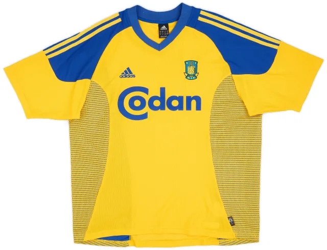 adidas 2002-03 Brondby Home Shirt - 9/10 - (XL)