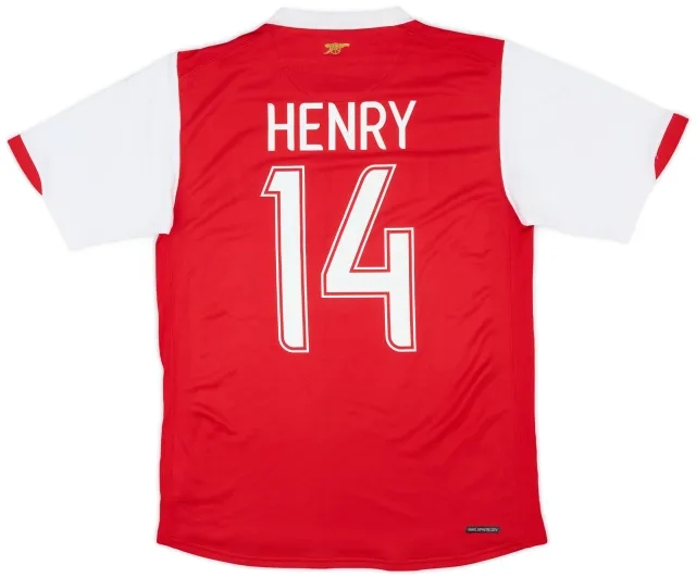 Nike 2006-08 Arsenal Home Shirt Henry #14 - 7/10 - (S)