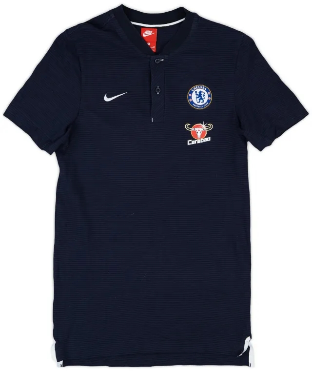 2017-18 Chelsea Nike Polo Shirt - 8/10 - (S)