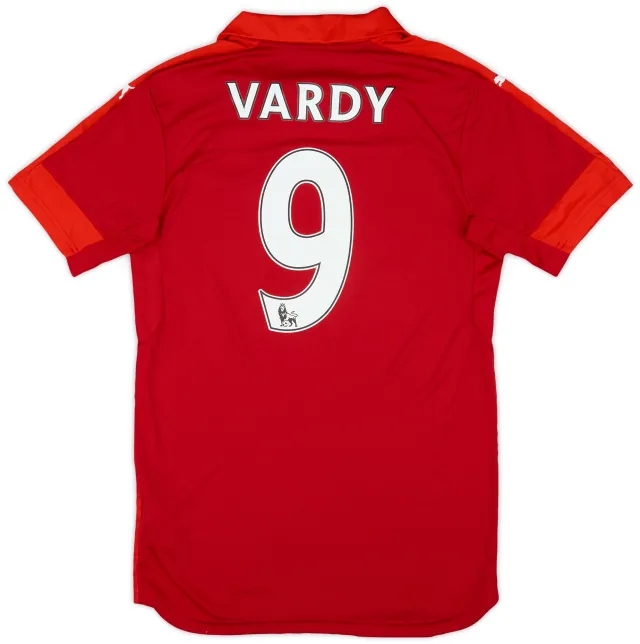Puma 2016-17 Leicester Away Shirt Vardy #9 - 9/10 - (S)