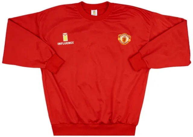 Hoodies/Sweat Tops 1991-92 Manchester United Influence Sweat Top - 9/10 - (L)