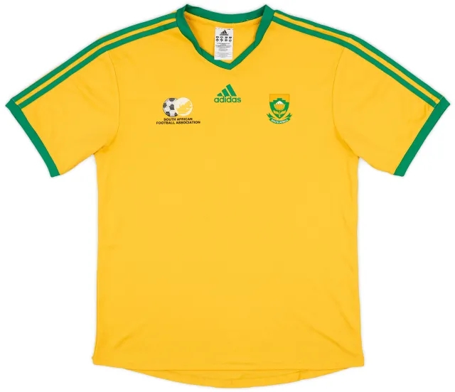 adidas 2006-08 South Africa Basic Home Shirt - 8/10 - (M)