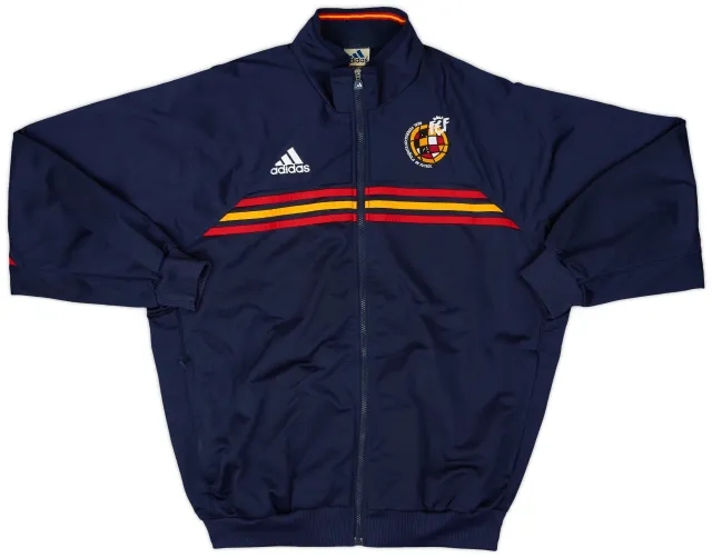 2000-02 Spain adidas Track Jacket - 9/10 - (L)